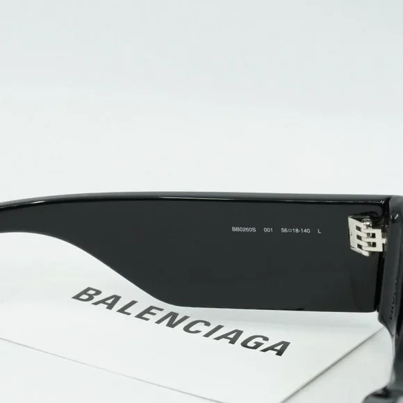 FINAL PRICE NEW BALENCIAGA BB0260S 001 SUNGLASSES - Picture 7 of 10